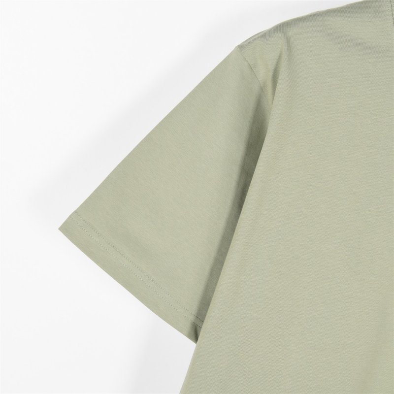 Sage Green Graphic Print Short Sleeve T-Shirt view