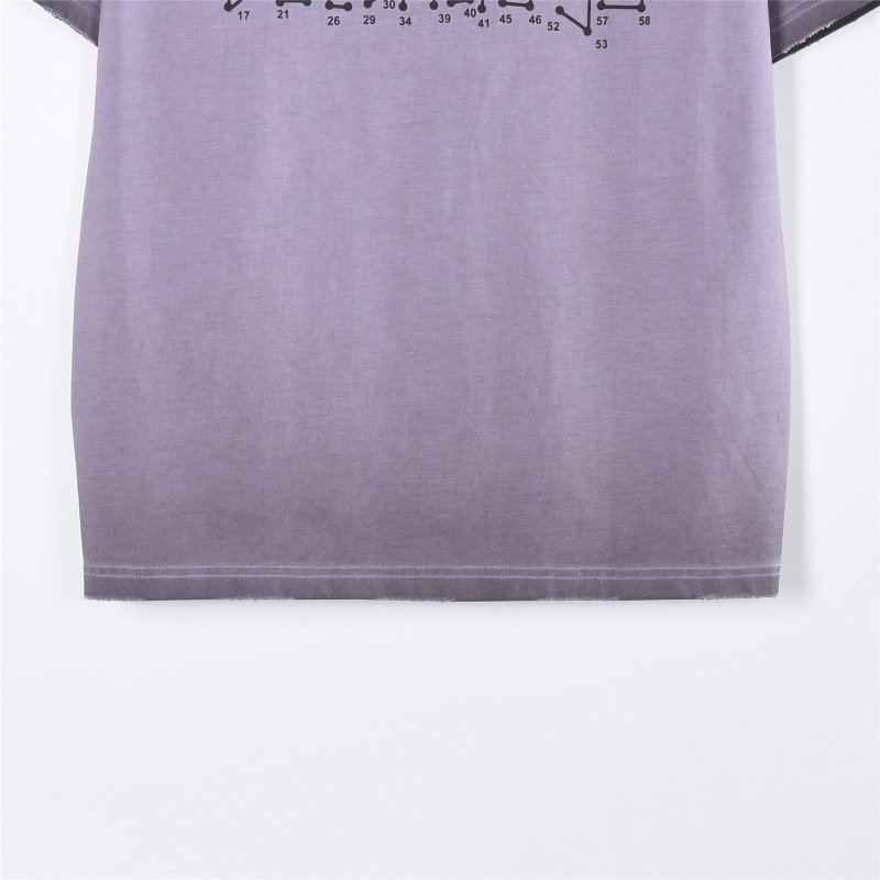 Balenciaga Outlined Logo Lavender T-Shirt view