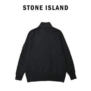 Stone Island Black Nylon Overshirt Jacket view 11