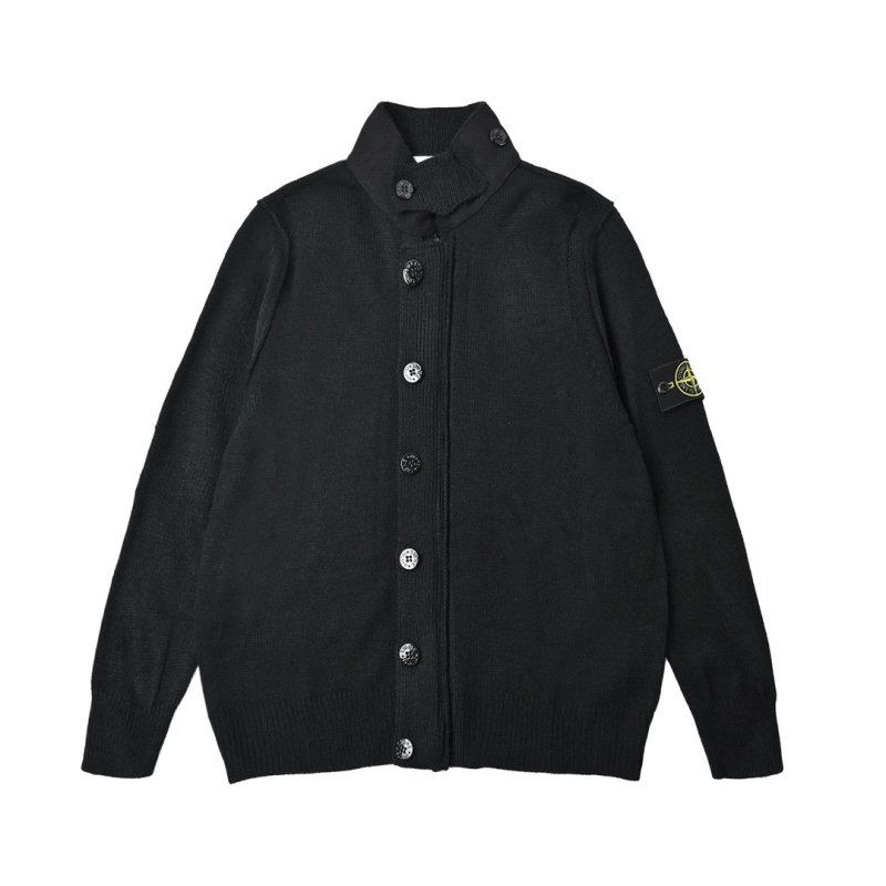 Stone Island Black Nylon Overshirt Jacket view