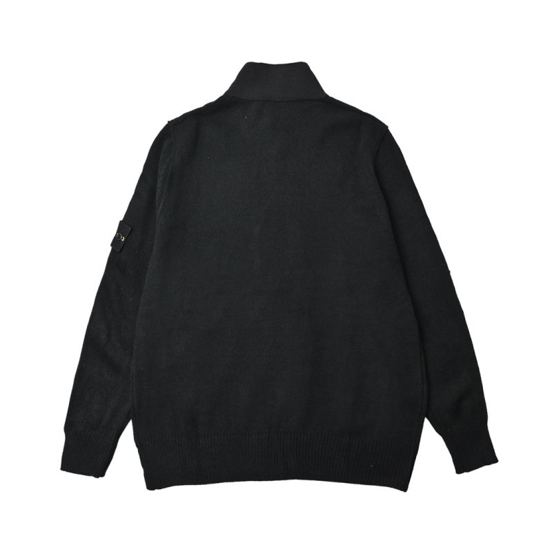 Stone Island Black Nylon Overshirt Jacket view