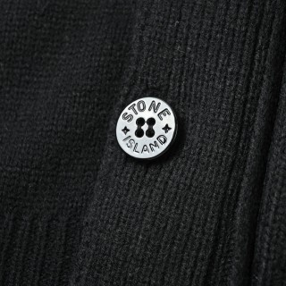 Stone Island Black Nylon Overshirt Jacket view 18