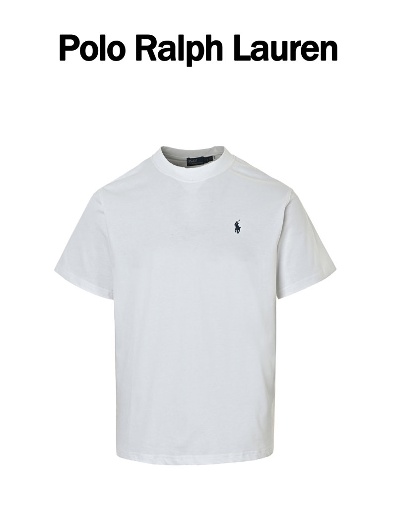 Polo Ralph Lauren White Classic Crew Neck T-Shirt view