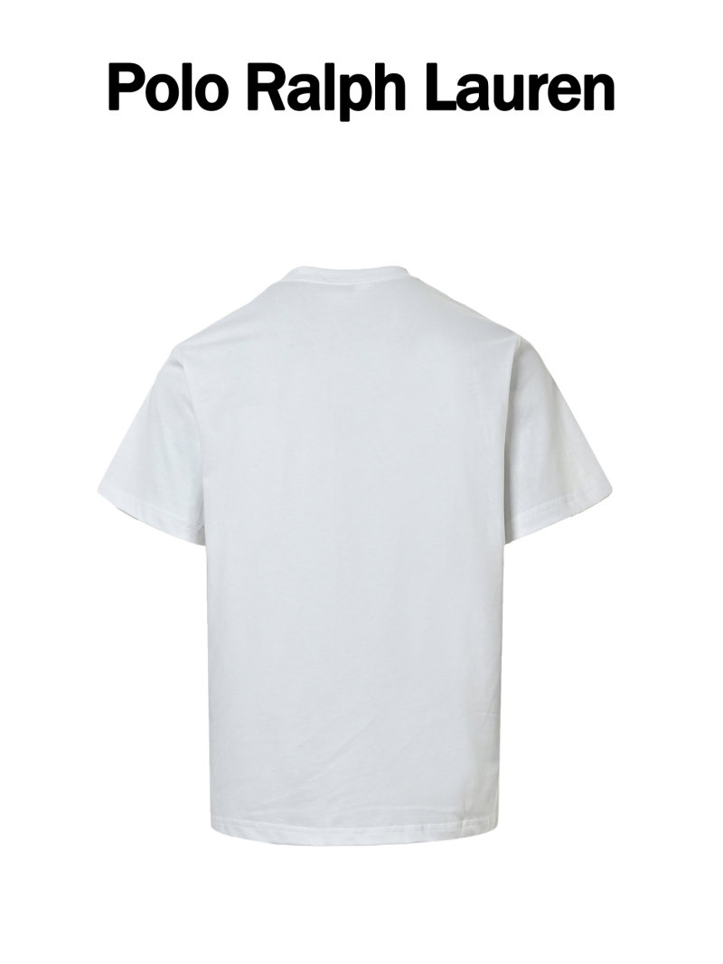 Polo Ralph Lauren White Classic Crew Neck T-Shirt view