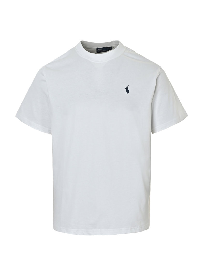 Polo Ralph Lauren White Classic Crew Neck T-Shirt view