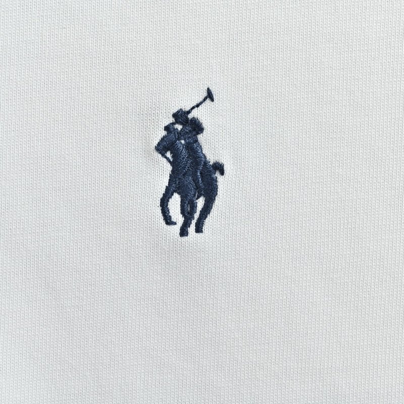Polo Ralph Lauren White Classic Crew Neck T-Shirt view