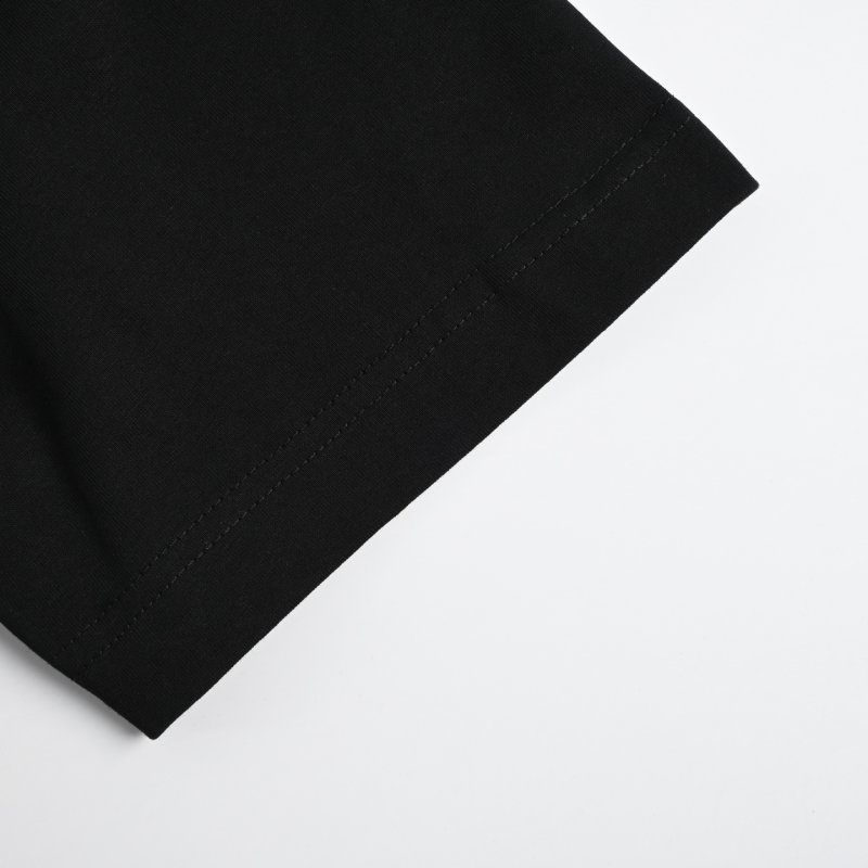 Black Studded Crew Neck T-Shirt view