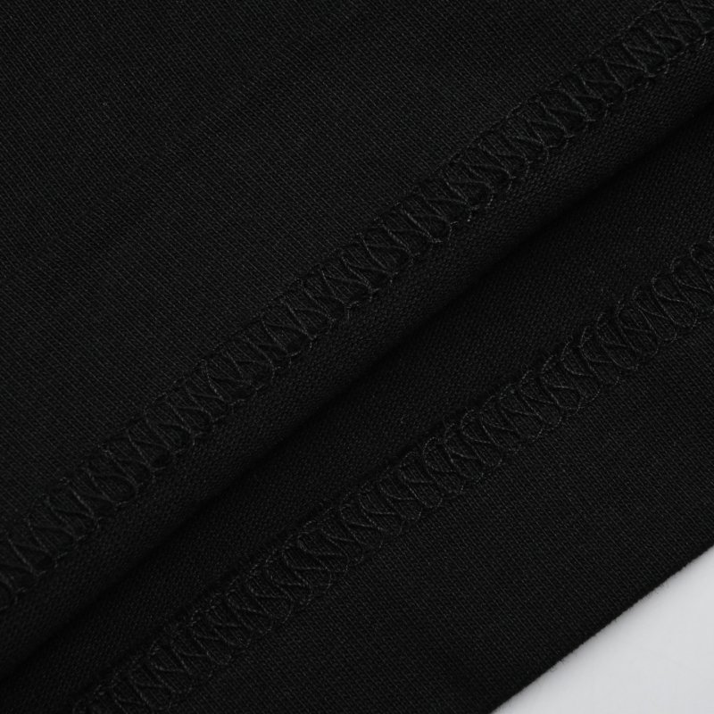 Black Studded Crew Neck T-Shirt view