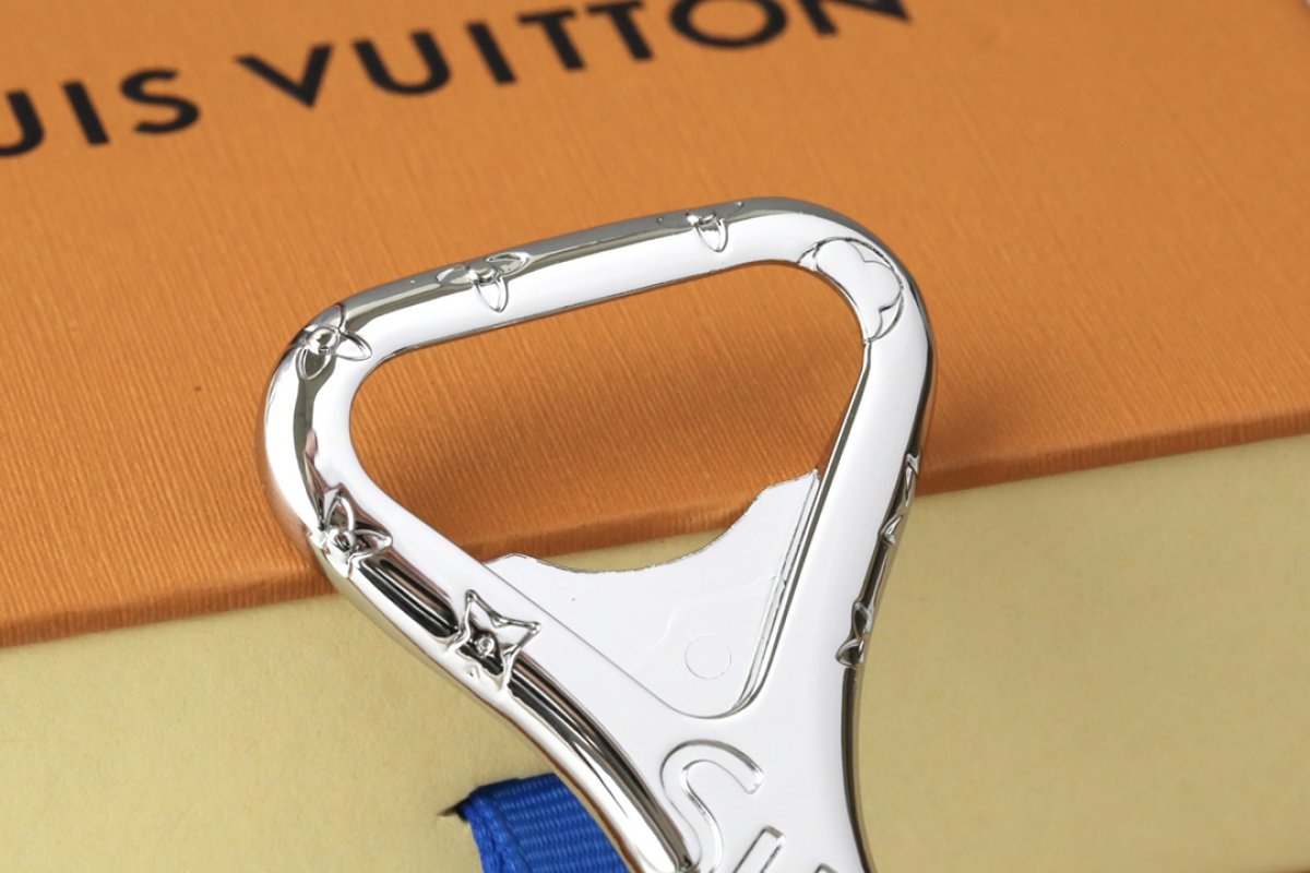 Louis Vuitton Bottle Opener Keychain Silver view