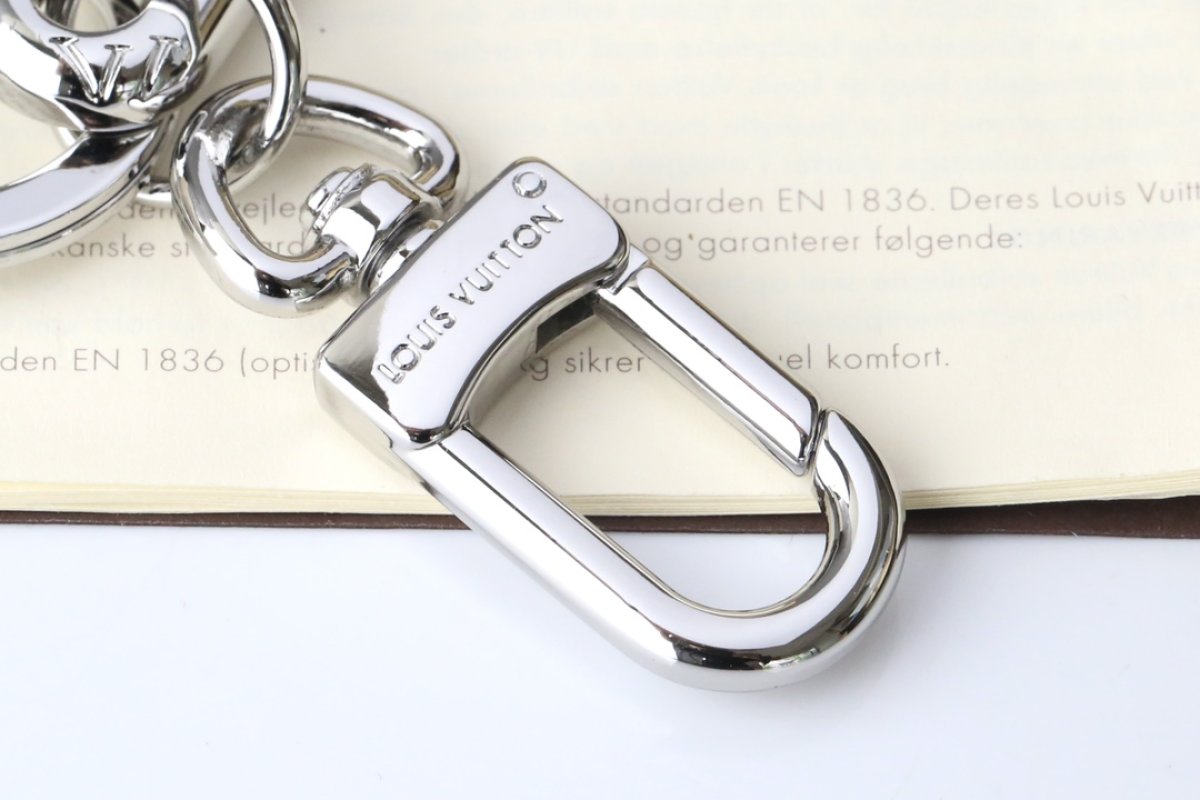 Louis Vuitton Bottle Opener Keychain Silver view