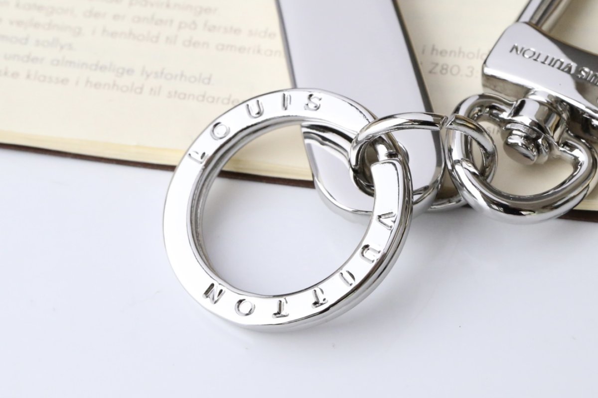Louis Vuitton Bottle Opener Keychain Silver view
