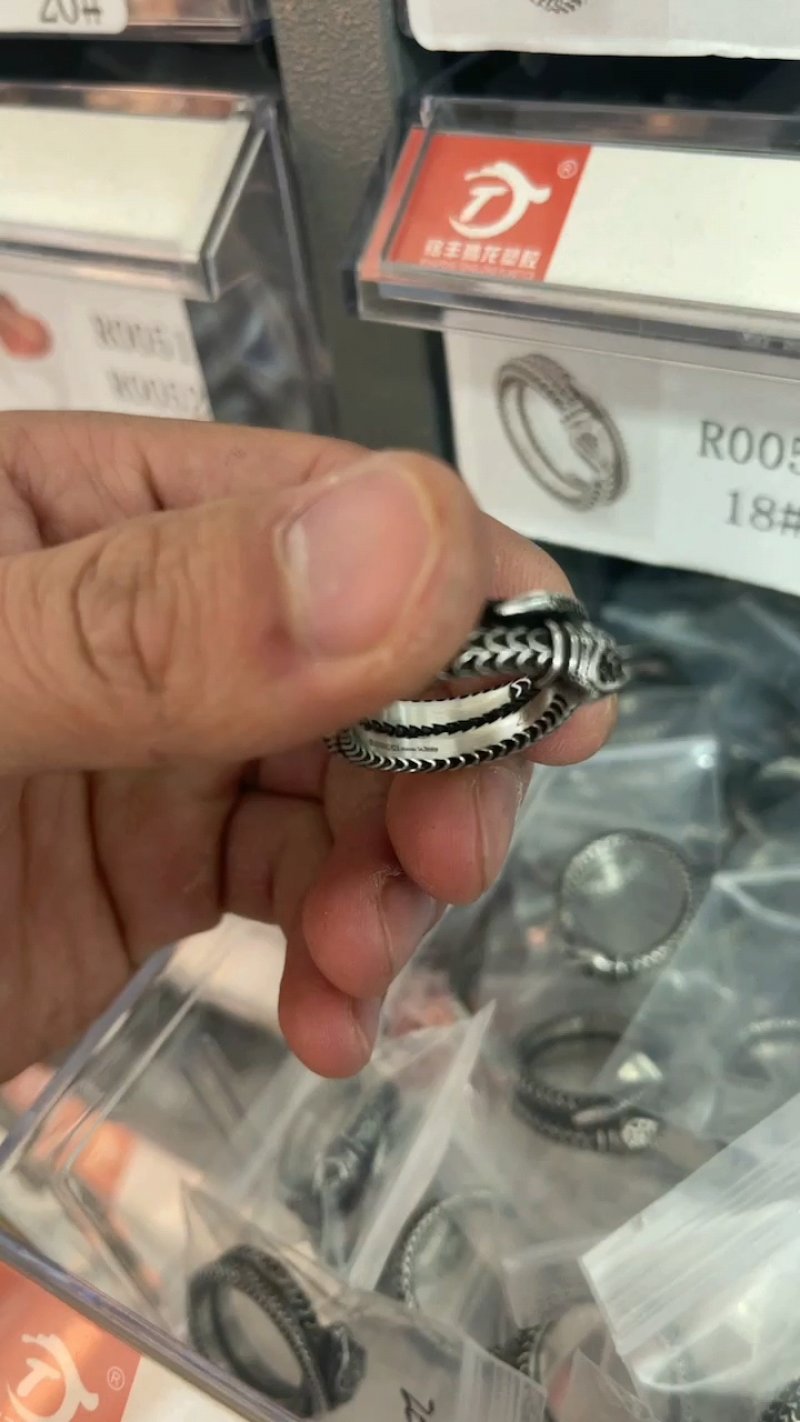 Gucci Serpent Snake Silver Ring