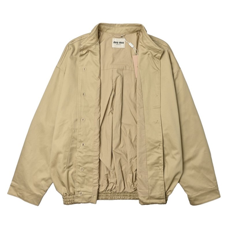 Burberry Beige Cotton Overshirt Jacket view