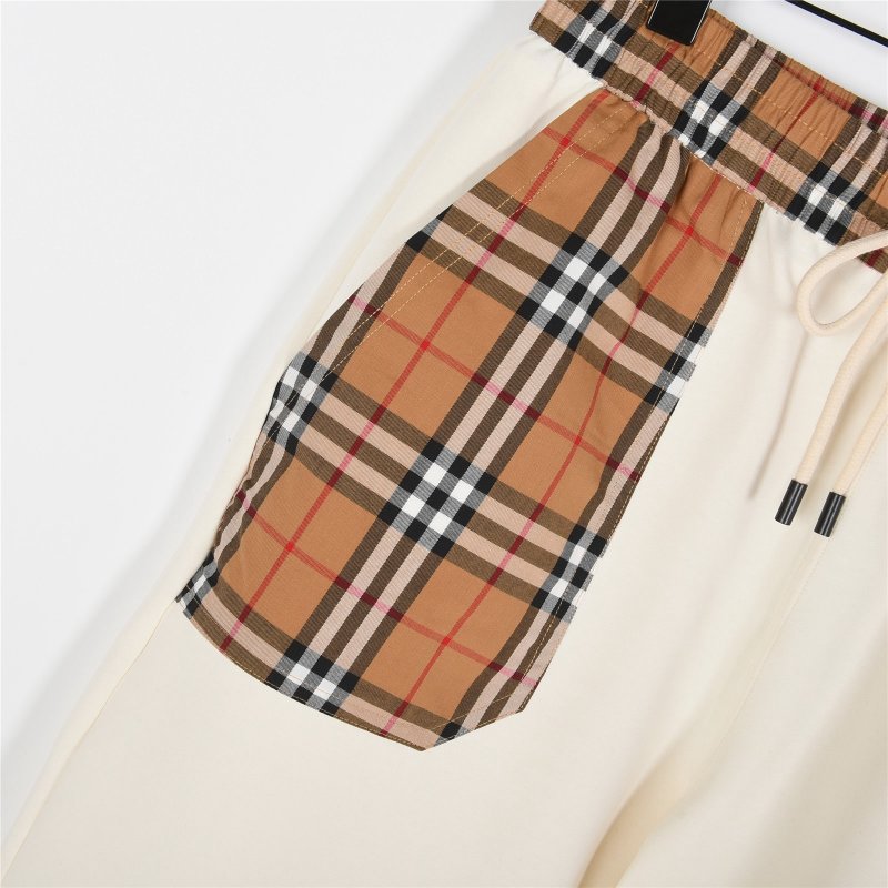 Burberry Vintage Check Cream Shorts view