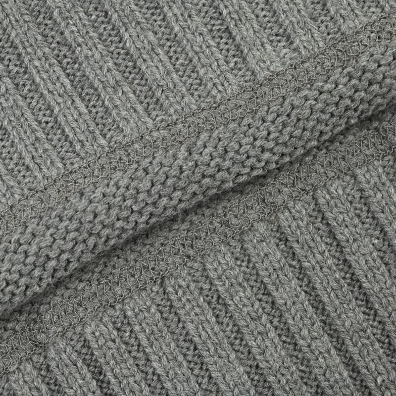 Grey Crewneck Sweater with Embroidered Logo view