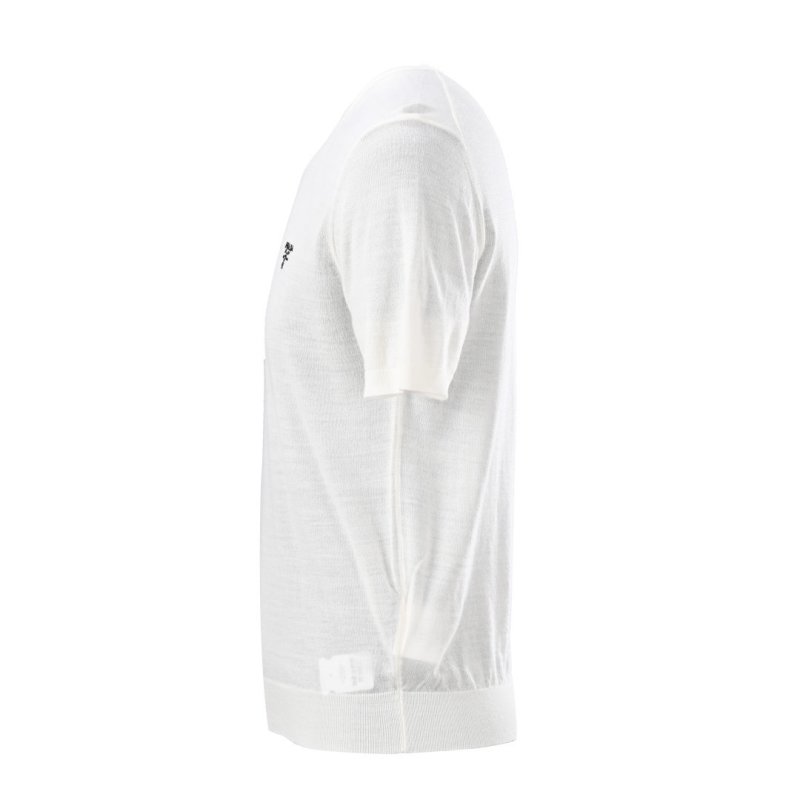 Prada Milano White Logo T-Shirt view