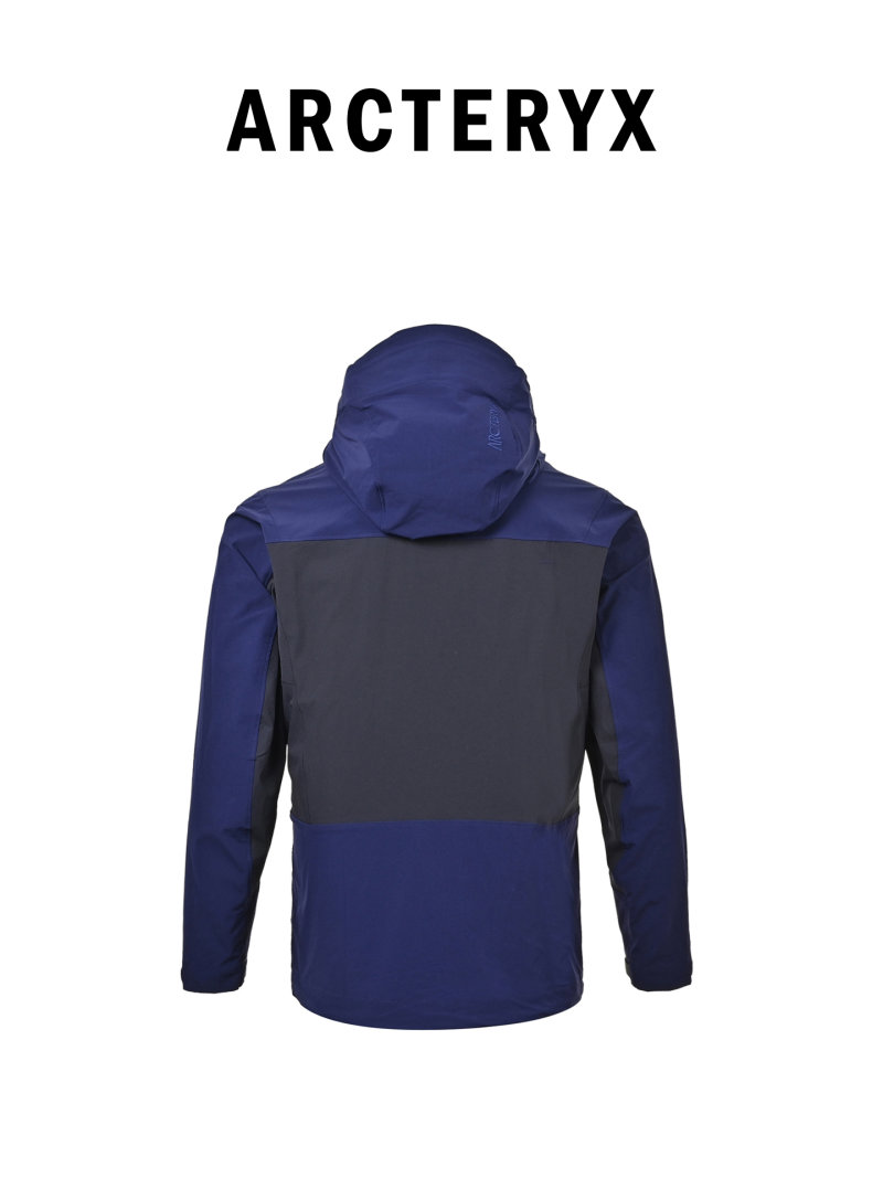 Arc'teryx Softshell Hoodie Jacket Royal Blue view