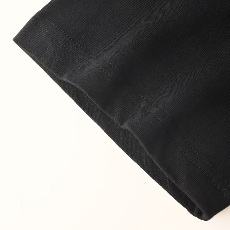 Stone Island Black Pocket T-Shirt with Nylon Chest Detail view