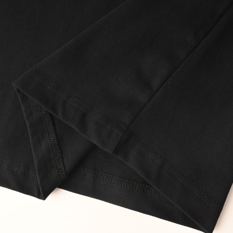 Stone Island Black Pocket T-Shirt with Nylon Chest Detail view