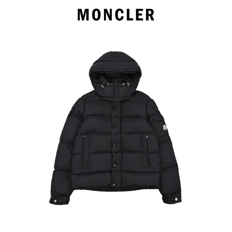 Moncler White Puffer Down Jacket