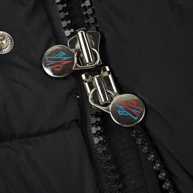 Moncler Black Quilted Down Puffer Jacket view