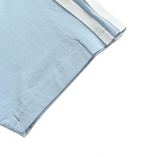 Adidas Trefoil Polka Dot T-Shirt Light Blue view 9