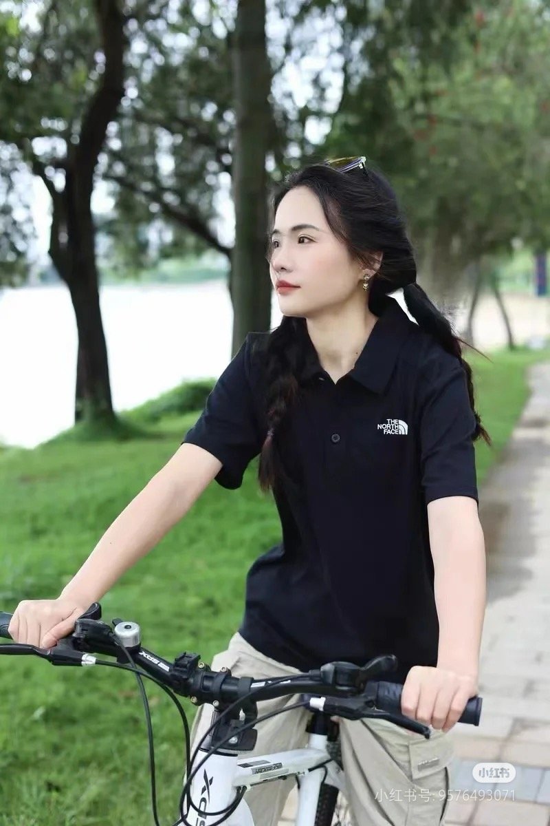 The North Face Black Short Sleeve Polo Shirt view