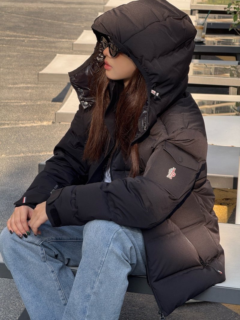 Moncler Black Puffer Down Jacket view