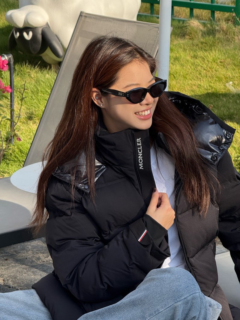 Moncler Black Puffer Down Jacket view