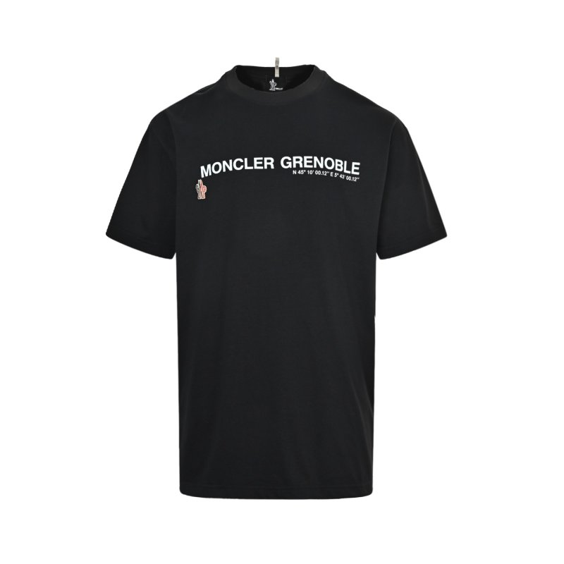 Moncler Grenoble Coordinates Black T-Shirt view