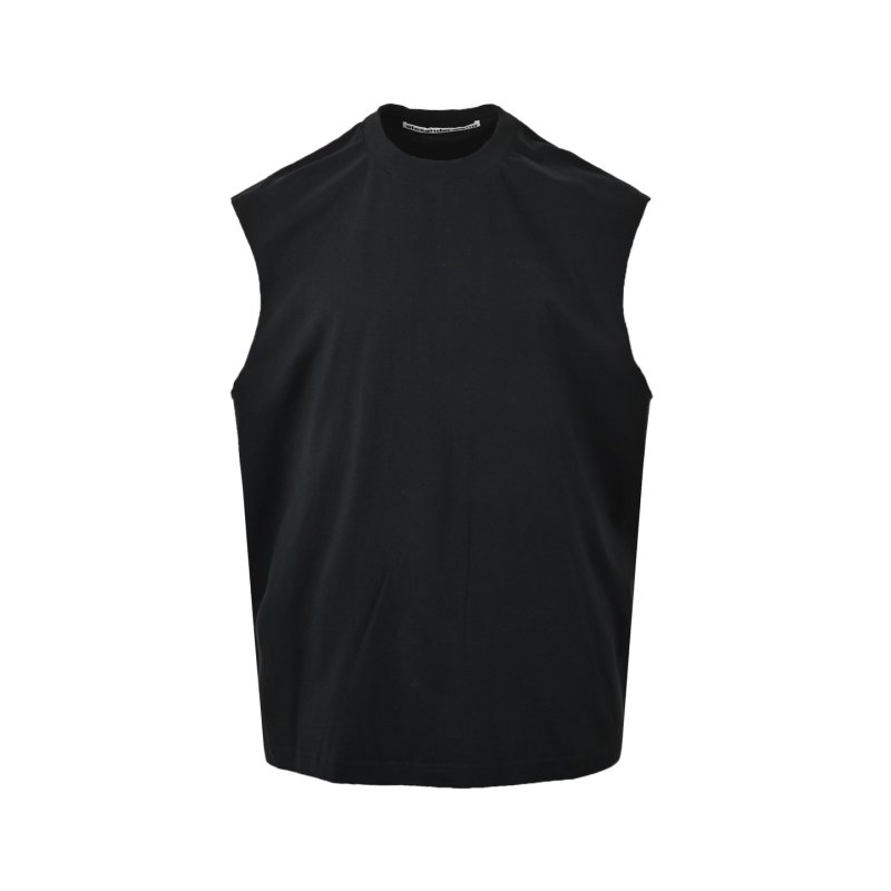 Balenciaga Black Sleeveless T-Shirt view