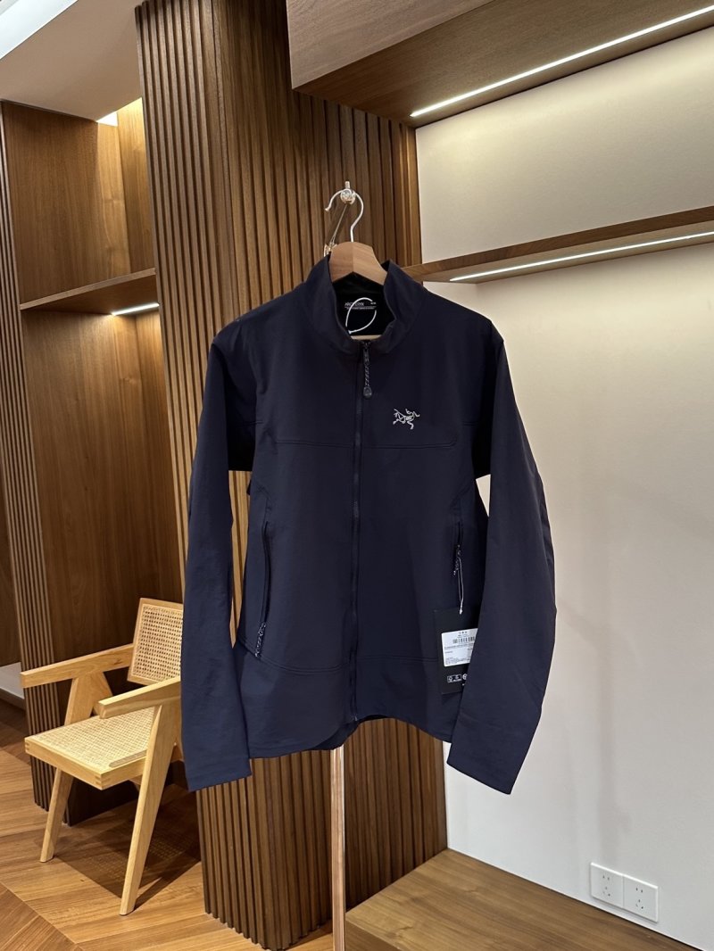Arc'teryx Navy Softshell Windbreaker Jacket