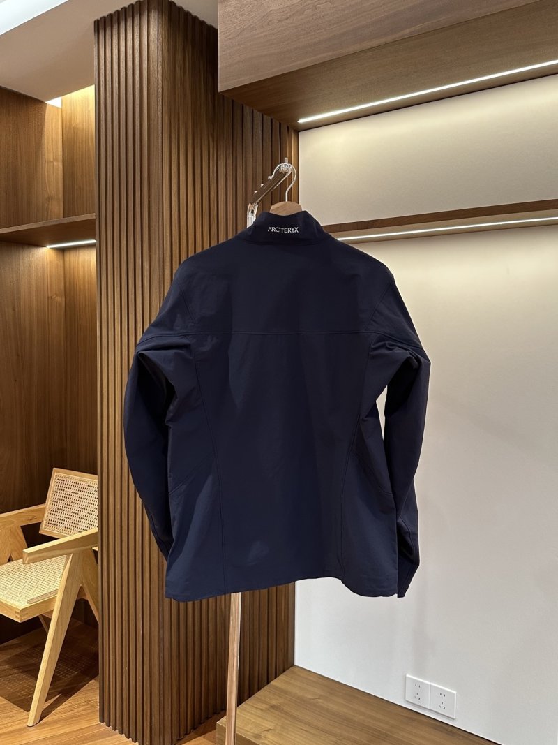 Arc'teryx Navy Softshell Windbreaker Jacket view
