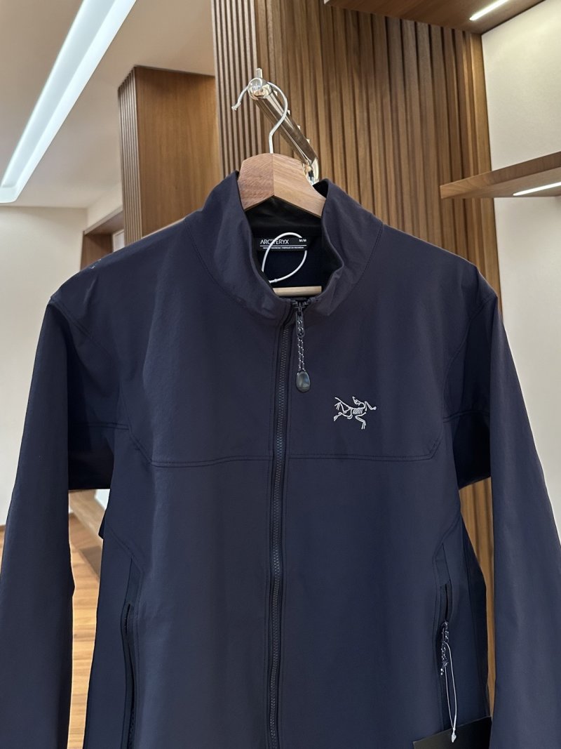 Arc'teryx Navy Softshell Windbreaker Jacket view