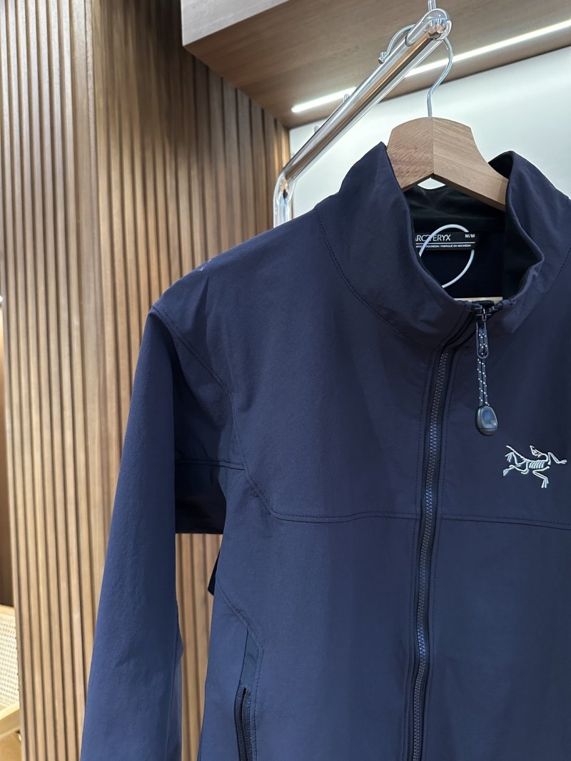 Arc'teryx Navy Softshell Windbreaker Jacket view