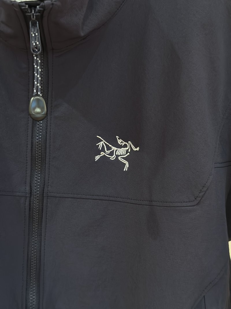 Arc'teryx Navy Softshell Windbreaker Jacket view