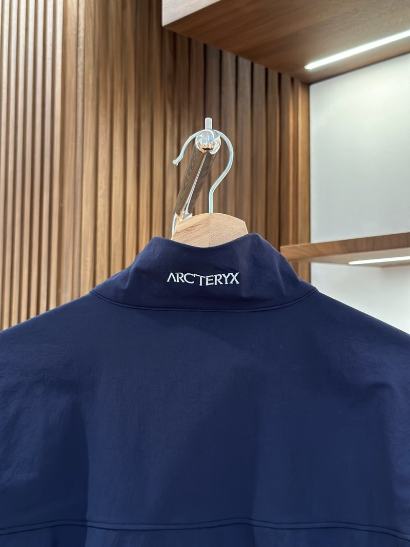 Arc'teryx Navy Softshell Windbreaker Jacket view