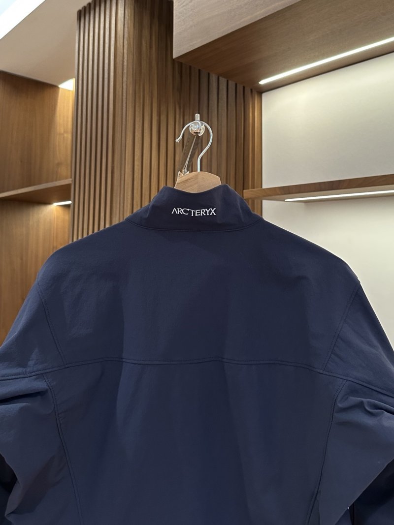 Arc'teryx Navy Softshell Windbreaker Jacket view