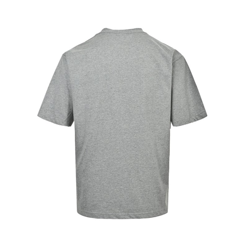 Vintage Graphic Print Grey T-Shirt view