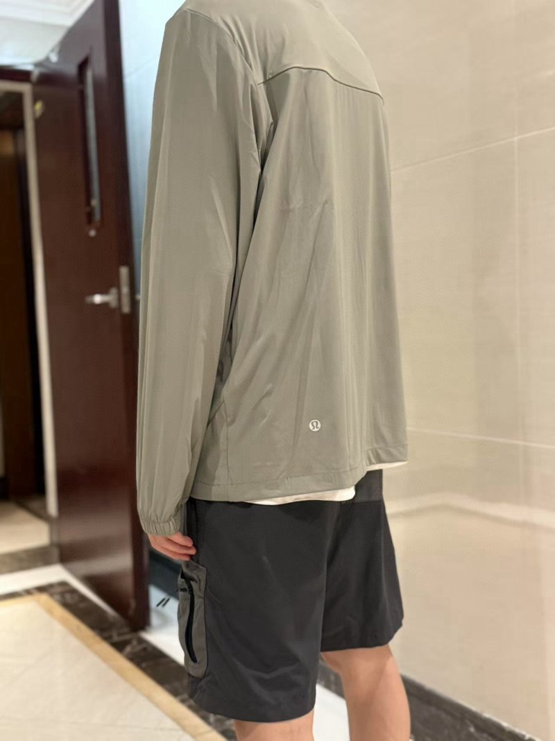 Sage Green Zip-Up Lightweight Jacket view