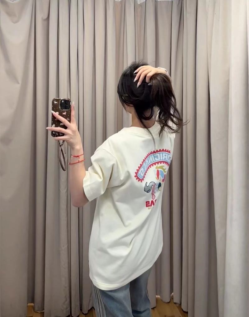 Adidas Cream Graphic Print Short Sleeve T-Shirt view