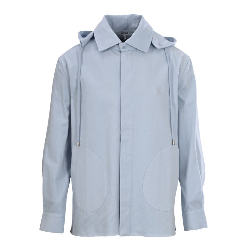 Loewe White Hooded Zip Jacket view