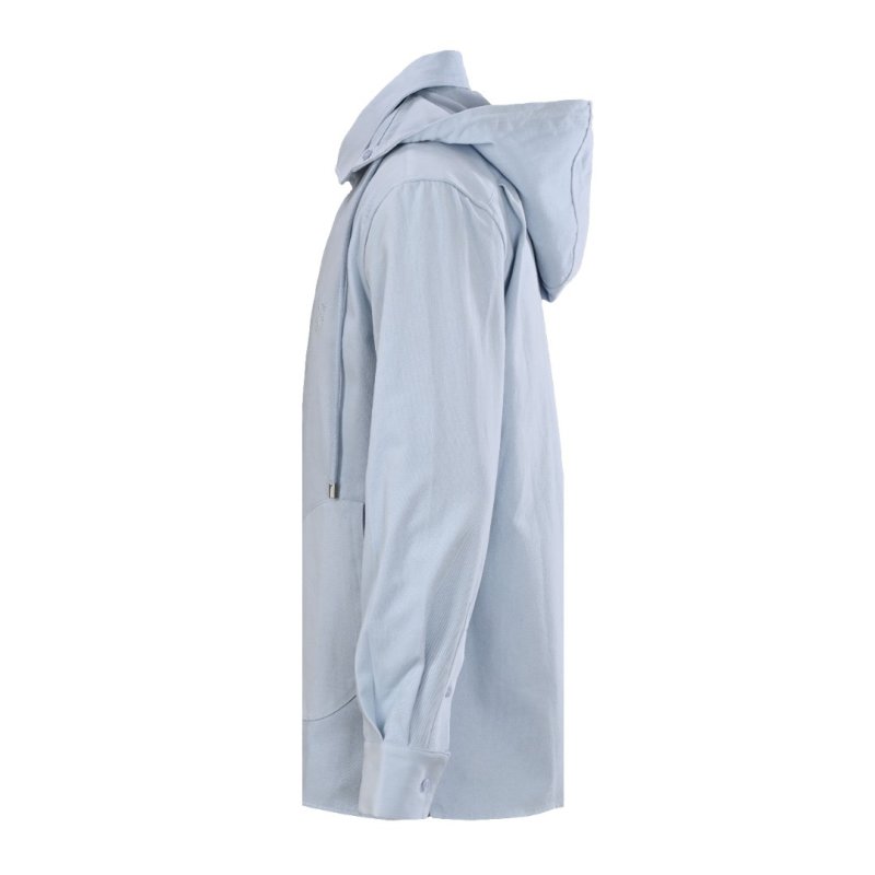 Loewe White Hooded Zip Jacket view