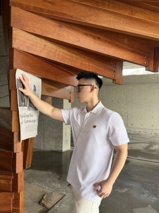 Versace White Medusa Logo Polo Shirt view 6