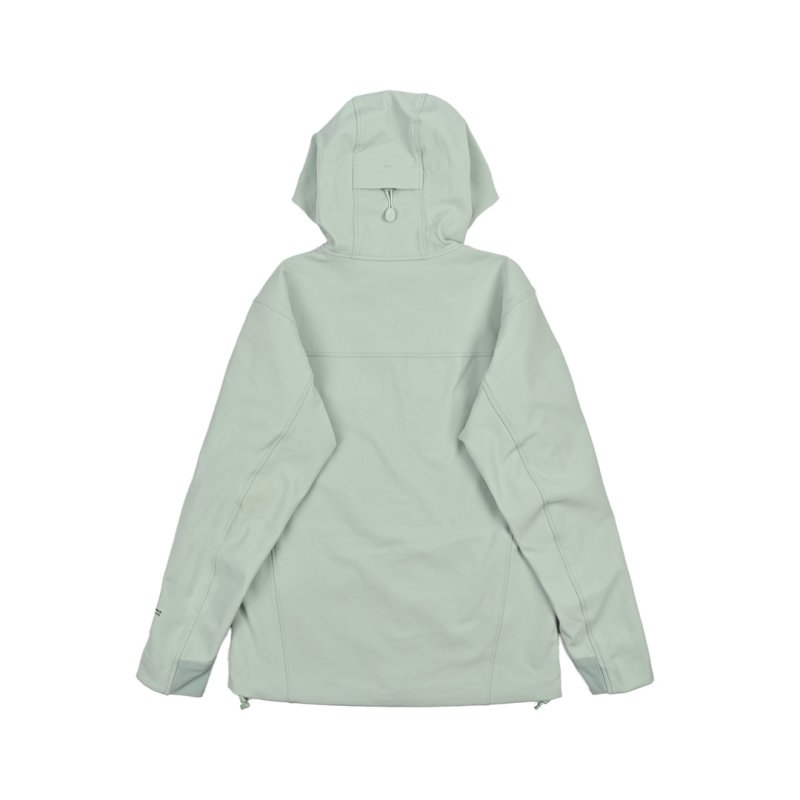 Karao Colorblock Windbreaker Jacket Sage Green & Cream view