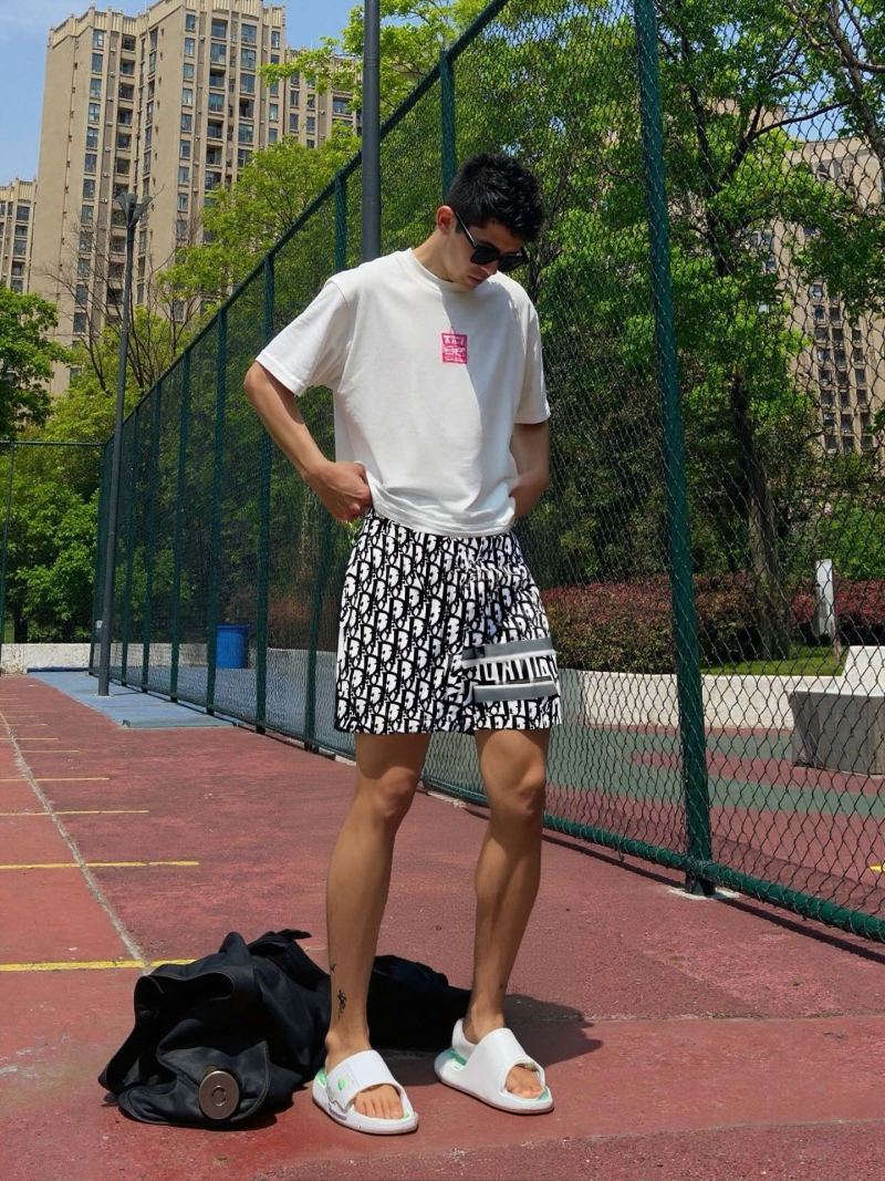Dior Oblique Monogram Black White Shorts