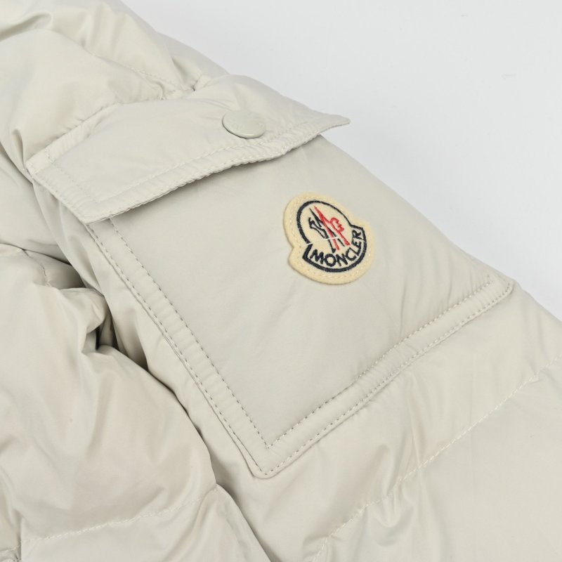 Moncler Puffer Down Jacket Light Gray view