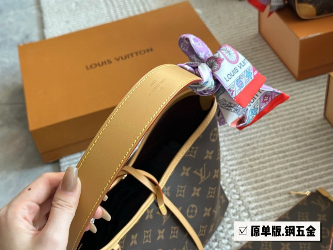 Louis Vuitton Carryall Monogram Canvas Shoulder Bag view