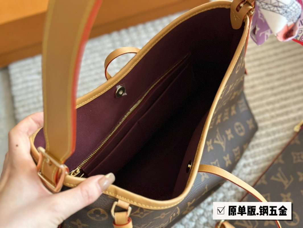 Louis Vuitton Carryall Monogram Canvas Shoulder Bag view