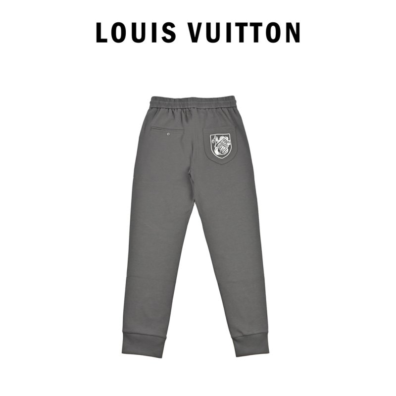 Purple Cargo Tapered Trousers with Multi-Pocket Design view